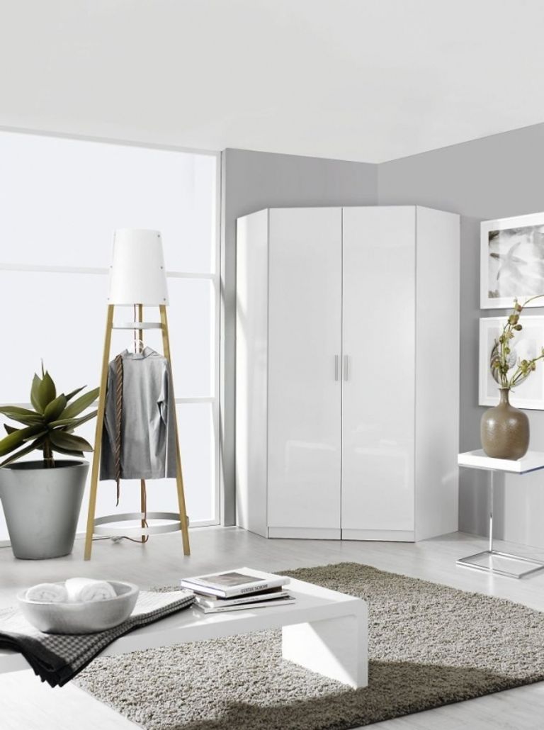Rauch Celle Gloss Corner Wardrobe - Variation Available