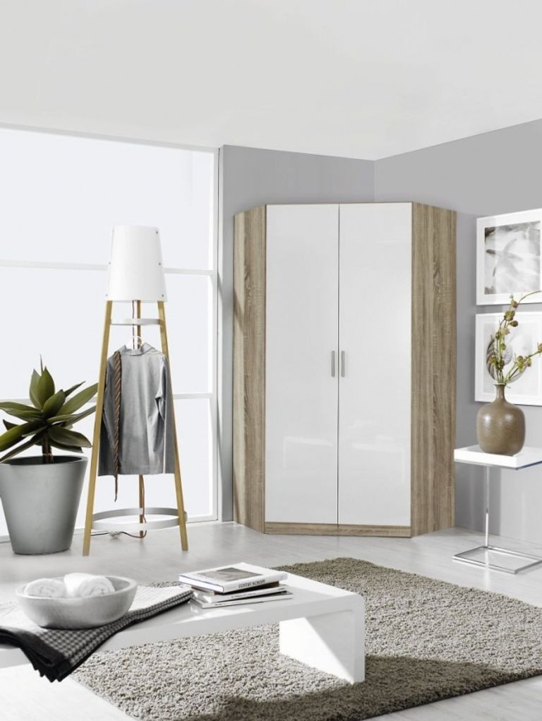 Rauch Celle Gloss Corner Wardrobe - Variation Available