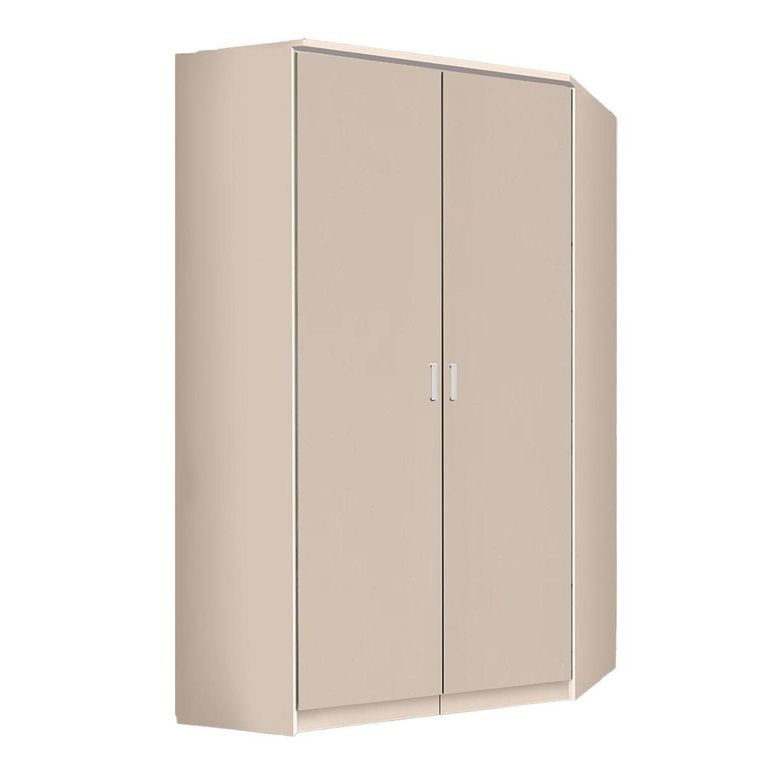 Rauch Celle Matt 117cm 2 Door Corner Wardrobe - Champagne