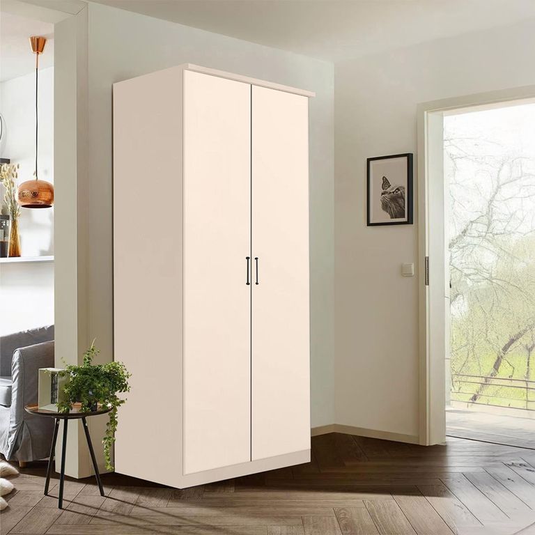 Celle Wardrobe - 91cm - 2 Door - Champagne