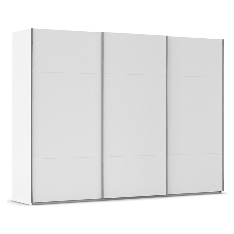 Contido Sliding Wardrobe - 301cm - 3 Door - with Extras - Alpine White