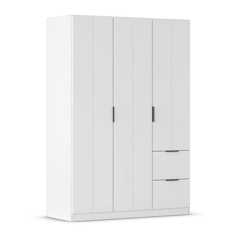 Rauch Ella 136cm 3 Door Wardrobe with Drawer - Alpine White