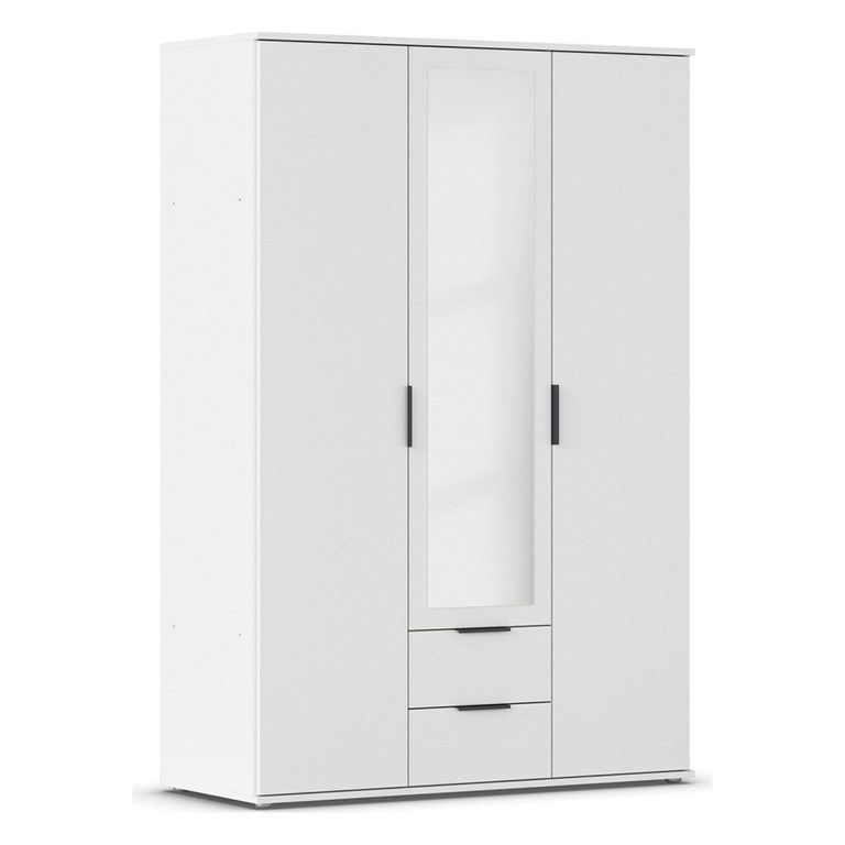 Rauch Essea 127cm 3 Door Combi Wardrobe - Alpine White