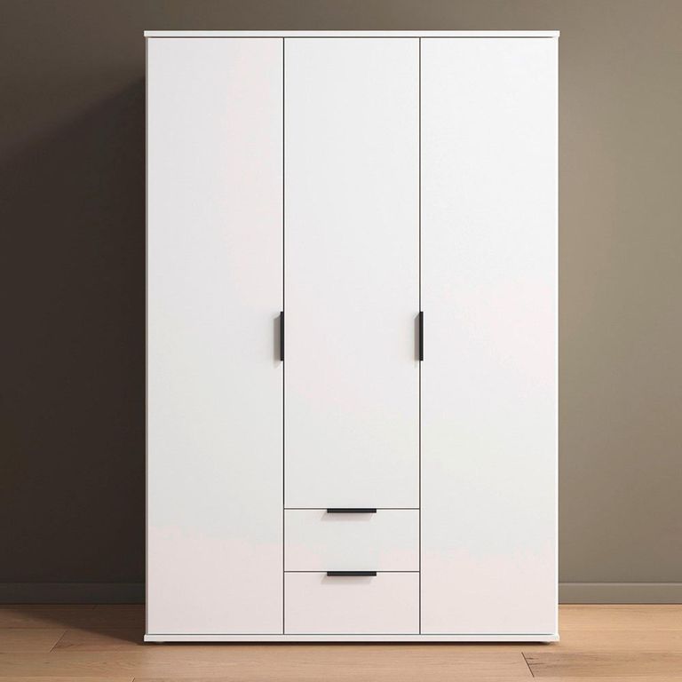 Rauch Essea 127cm 3 Door Wardrobe - Alpine White
