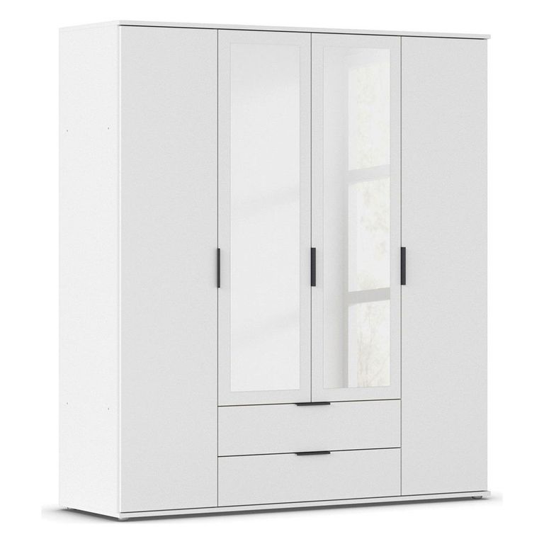 Rauch Essea 168cm 4 Door Combi Wardrobe - Alpine White
