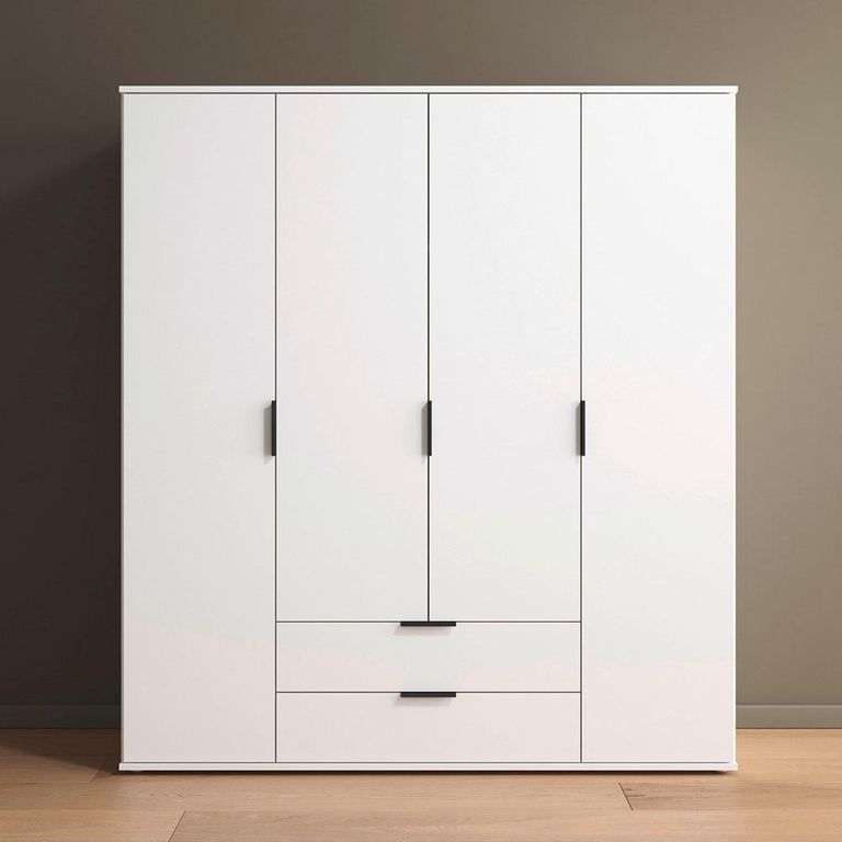 Rauch Essea 168cm 4 Door Wardrobe - Alpine White