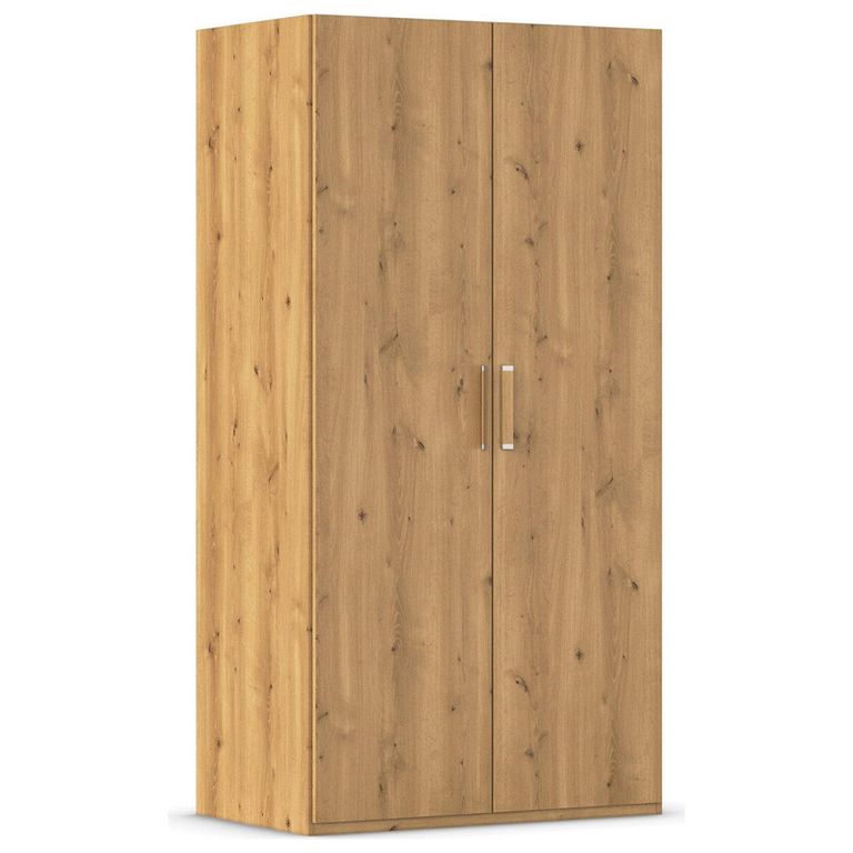 Evelyn Wardrobe - 101cm - 2 Door - H 197cm - Wild Oak