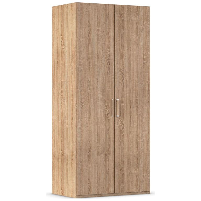 Evelyn Wardrobe - 101cm - 2 Door - H 223cm - Sonoma Oak
