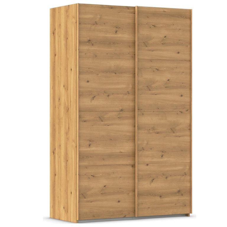 Rauch Evelyn 137cm 2 Door Sliding Wardrobe - Wild Oak
