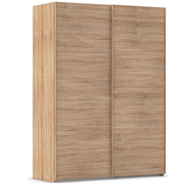Rauch Evelyn 162cm 2 Door Sliding Wardrobe - Sonoma Oak