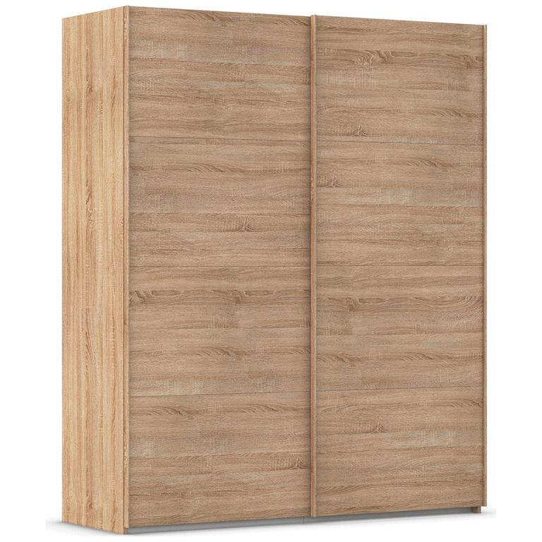 Rauch Evelyn 181cm 2 Door Sliding Wardrobe - Sonoma Oak