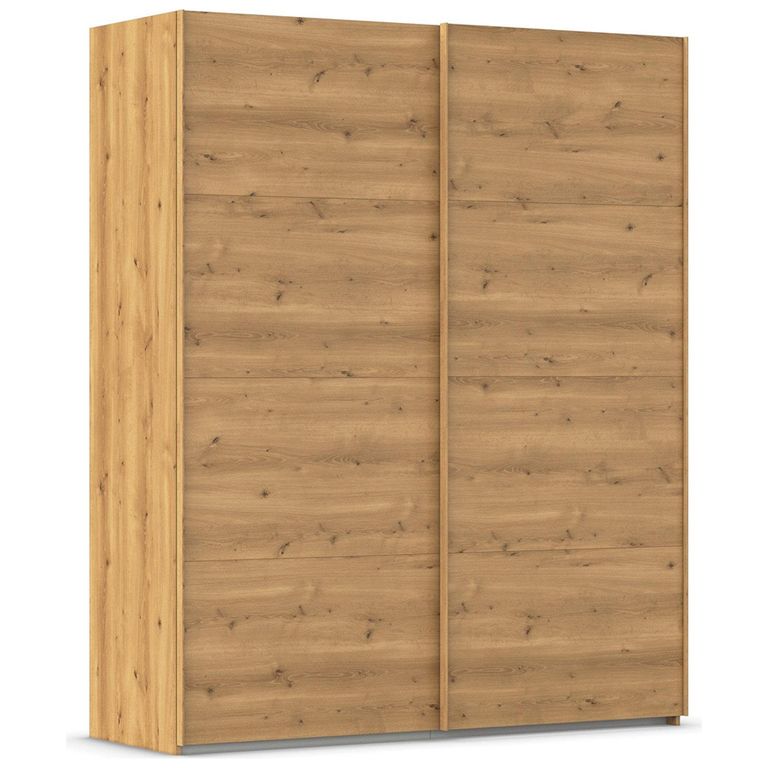 Rauch Evelyn 181cm 2 Door Sliding Wardrobe - Wild Oak