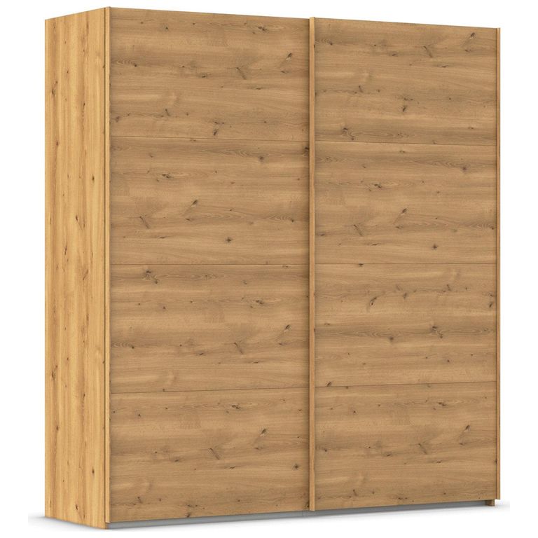 Rauch Evelyn 201cm 2 Door Sliding Wardrobe - Wild Oak