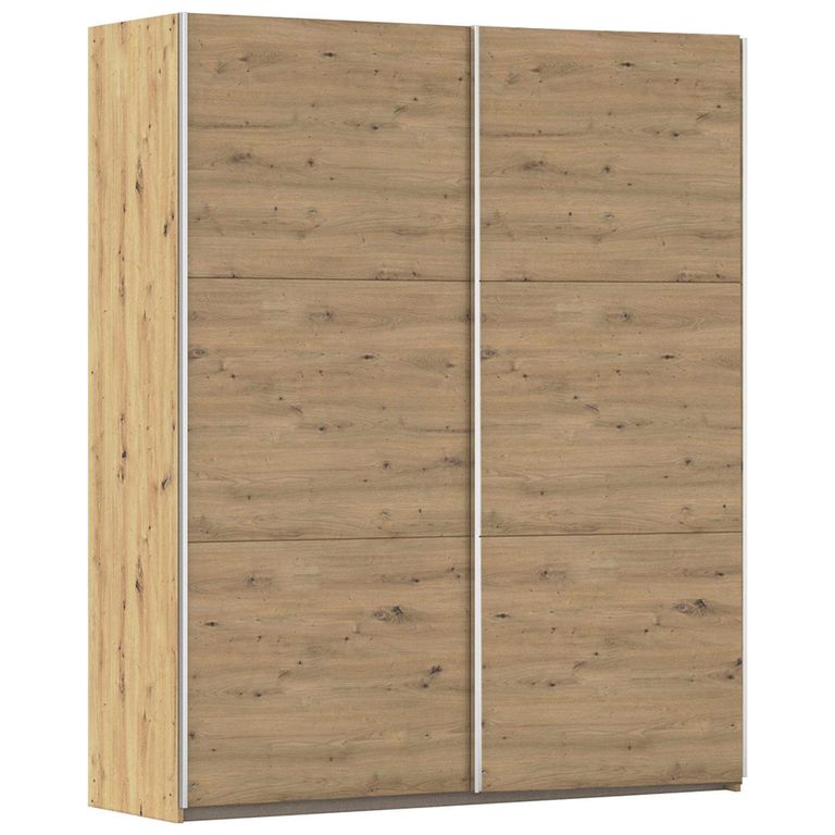 Rauch Kronach 175cm 2 Door Sliding Wardrobe - Artisan Oak