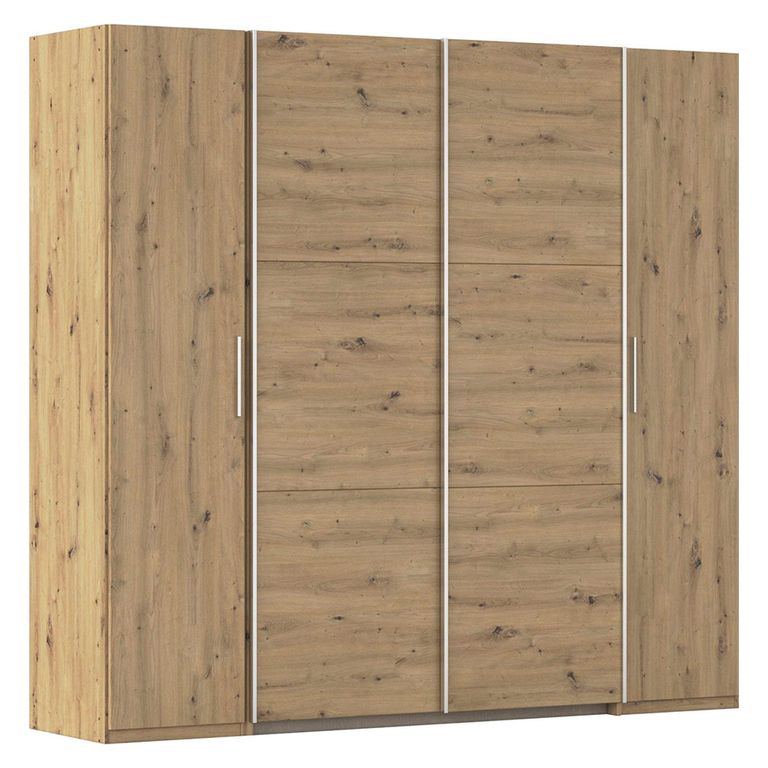 Rauch Kronach 225cm 4 Door Wardrobe - Artisan Oak