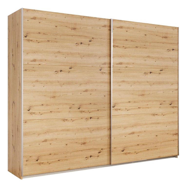 Rauch Kronach 261cm 2 Door Sliding Wardrobe - Artisan Oak