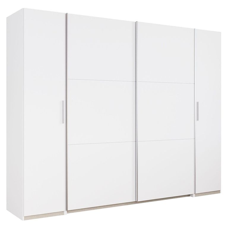 Rauch Kronach 268cm 4 Door Wardrobe - Alpine White