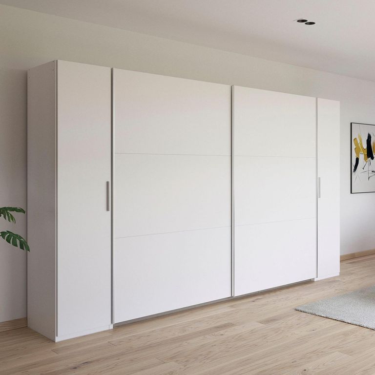 Rauch Kronach 354cm 4 Door Wardrobe - Alpine White