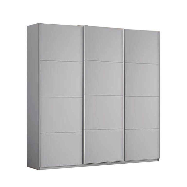 Rauch Kulmbach 203cm 3 Door Sliding Wardrobe - Silk Grey