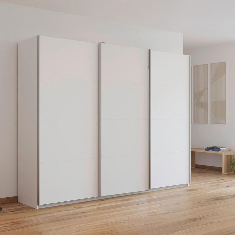 Kulmbach Sliding Wardrobe - 271cm - 3 Door - Alpine White