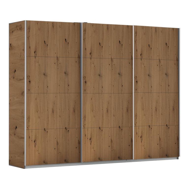 Kulmbach Sliding Wardrobe - 271cm - 3 Door - Artisan Oak