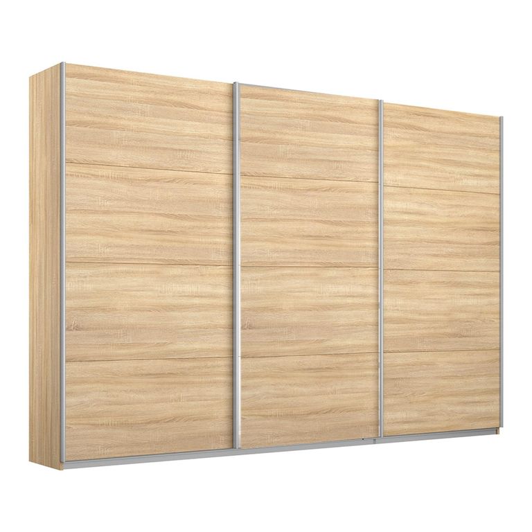 Kulmbach Sliding Wardrobe - 271cm - 3 Door - Sonoma Oak