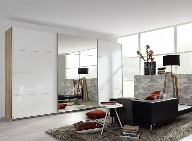 Rauch Kulmbach Gloss Sliding Wardrobe - Variation Available