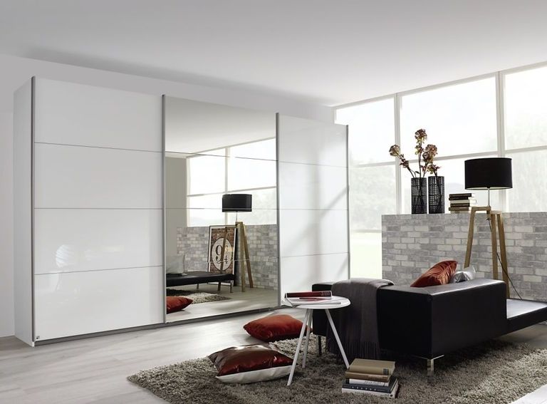 Rauch Kulmbach Gloss Sliding Wardrobe - Variation Available