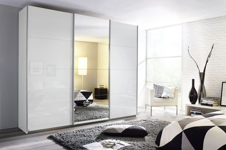 Rauch Kulmbach Gloss Sliding Wardrobe - Variation Available
