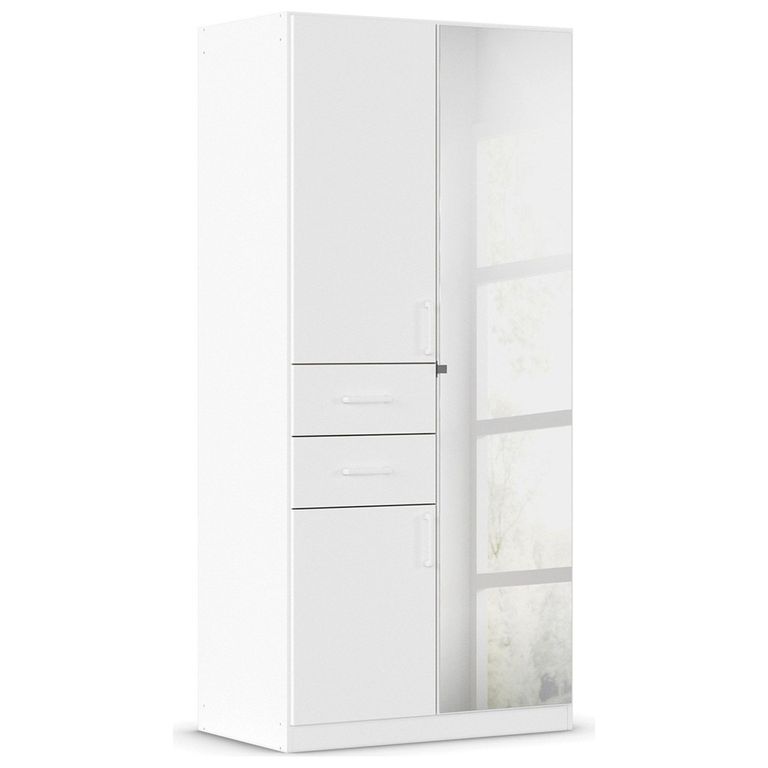 Rauch Maika 91cm 3 Door Combi Wardrobe - H 197cm - Alpine White