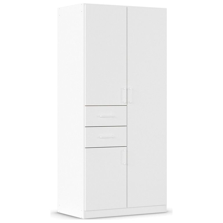 Rauch Maika 91cm 3 Door Wardrobe - H 197cm - Alpine White