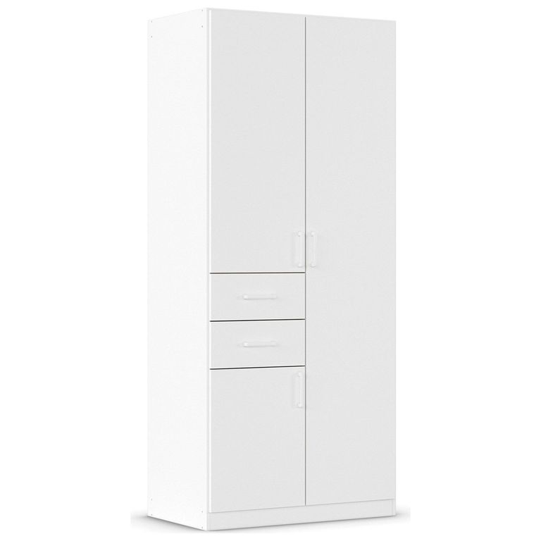 Rauch Maika 91cm 3 Door Wardrobe - H 210cm - Alpine White