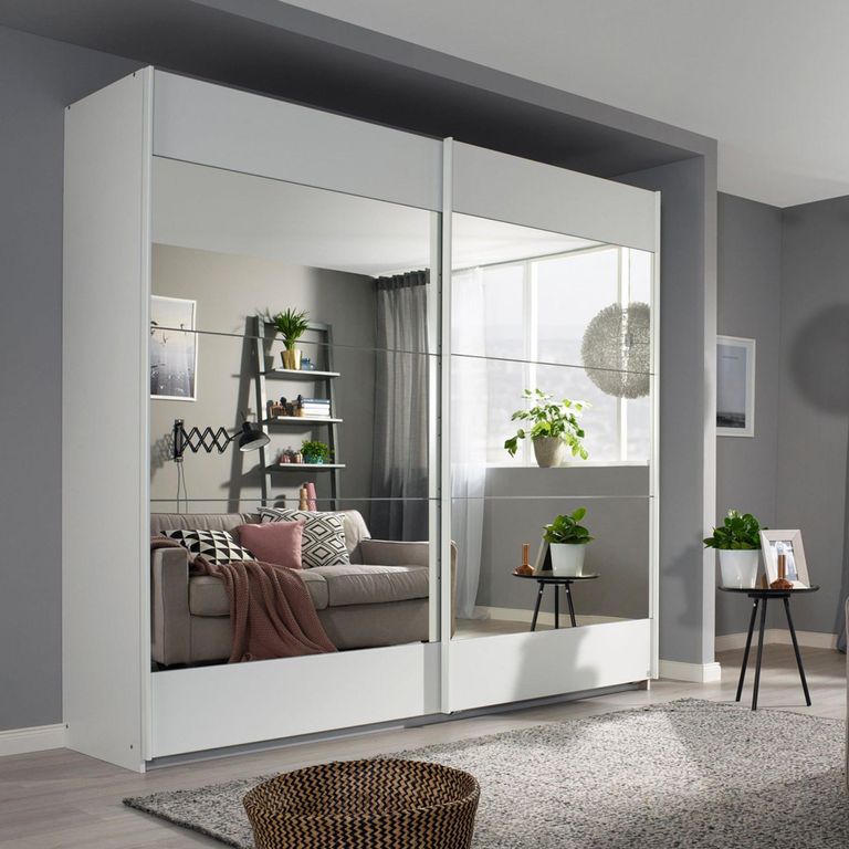 Rauch Malibu 226cm 2 Door Sliding Wardrobe - Alpine White