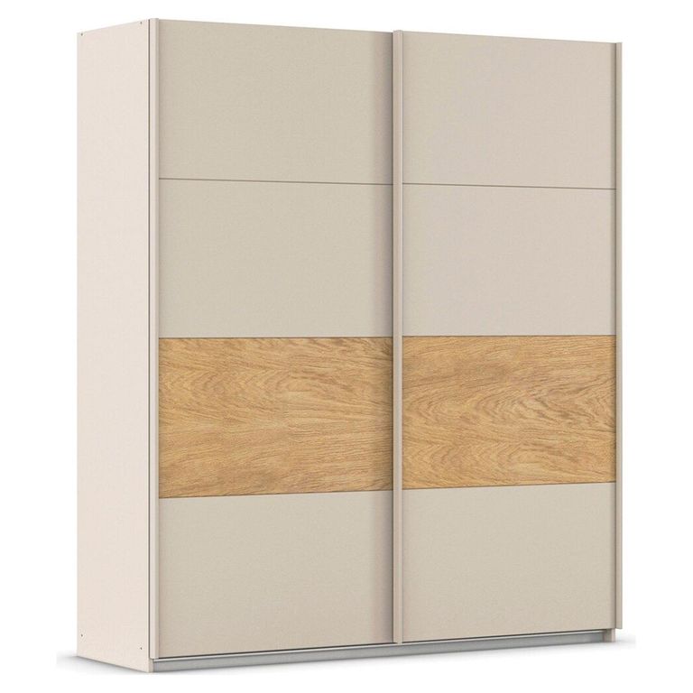 Rauch Malva 181cm 2 Door Sliding Wardrobe - Champagne