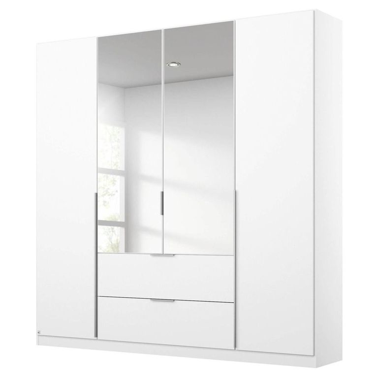 Rauch Memphis 181cm 4 Door Combi Wardrobe - Alpine White
