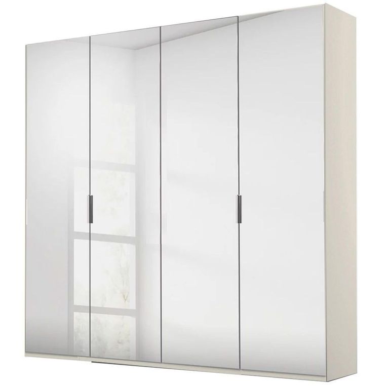 Rauch Miramar Type-5 201cm 4 Door Mirrored Wardrobe - Champagne