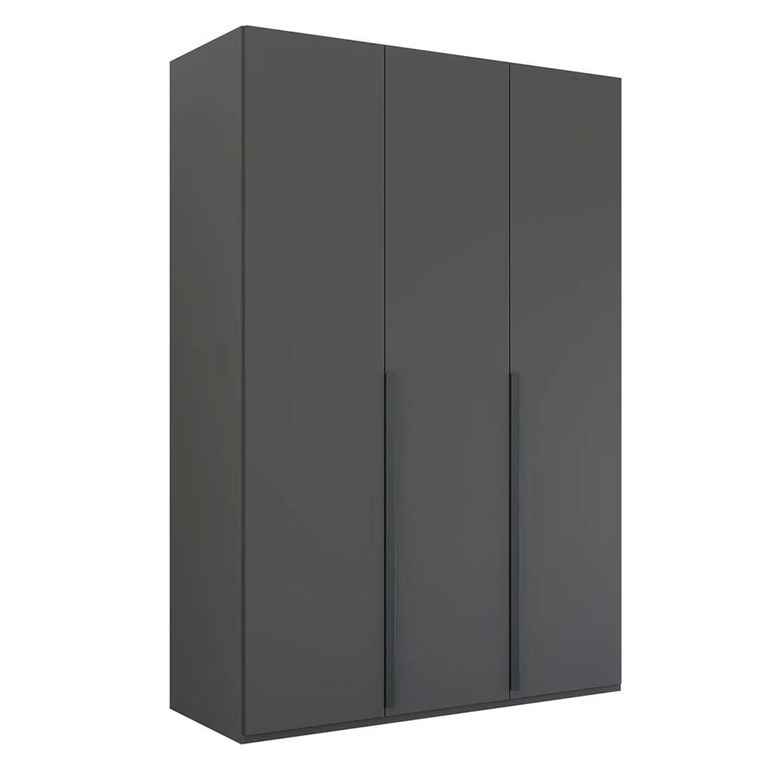 Rauch Purisma 151cm 3 Door Wardrobe - Graphite