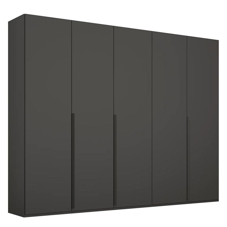 Rauch Purisma 251cm 5 Door Wardrobe - Graphite
