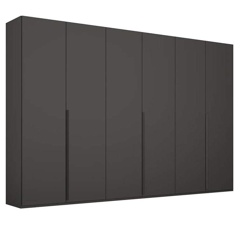 Rauch Purisma 301cm 6 Door Wardrobe - Graphite