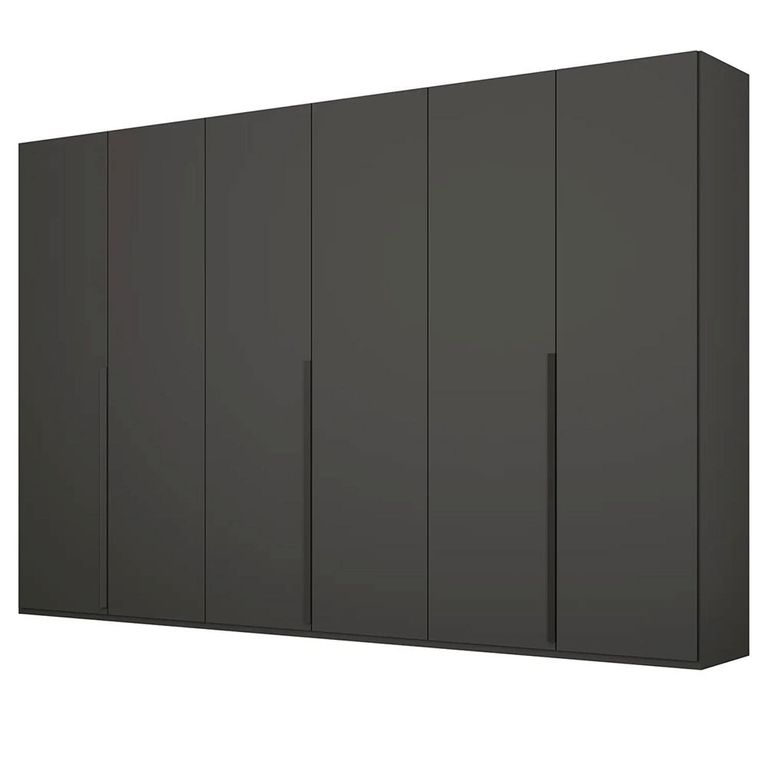 Rauch Purisma 301cm 6 Door Wardrobe - Graphite