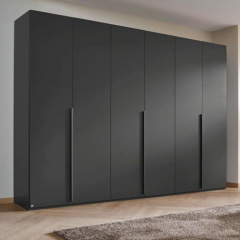 Rauch Purisma 301cm 6 Door Wardrobe - Graphite