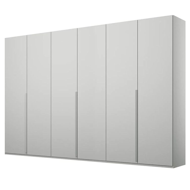 Rauch Purisma 301cm 6 Door Wardrobe - Silk Grey
