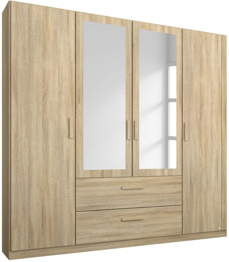 Rauch Rivera Sonoma Oak Wardrobe - Variation Available