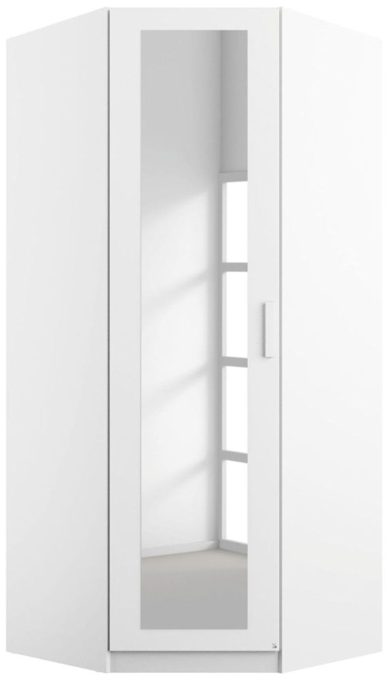 Rauch Rivera White Corner Wardrobe - Variation Available