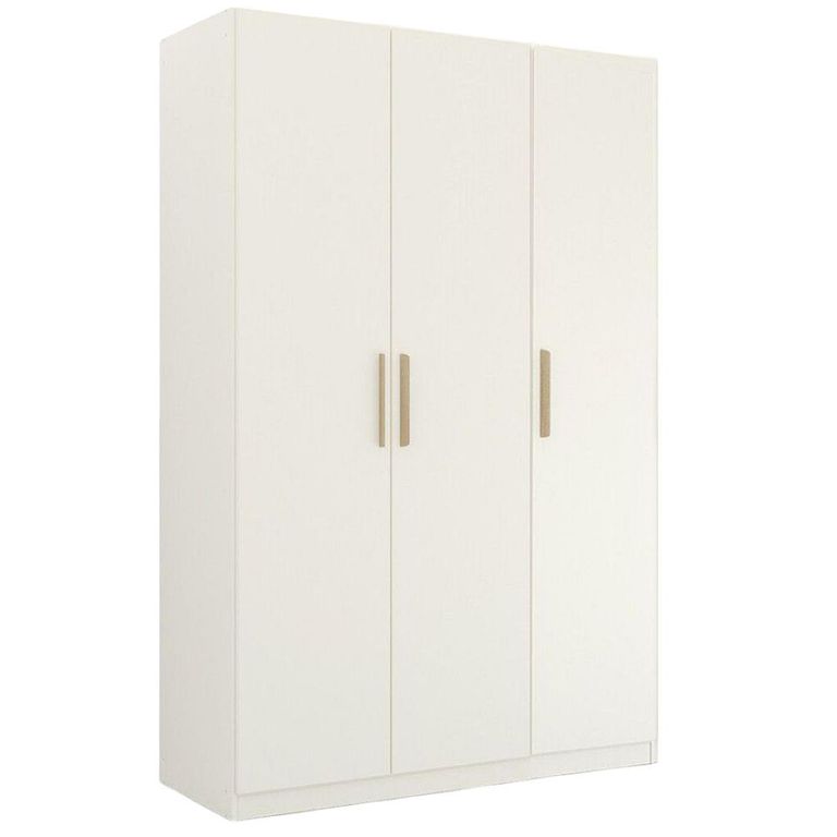 Rauch Skandi 136cm 3 Door Wardrobe - Alpine White