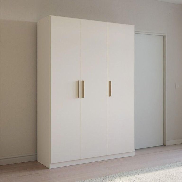 Rauch Skandi 136cm 3 Door Wardrobe - Alpine White