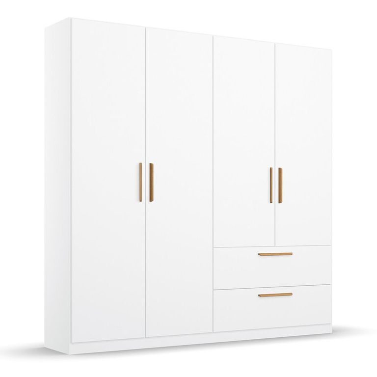 Rauch Skandi 181cm 4 Door Wardrobe with Drawer - Alpine White