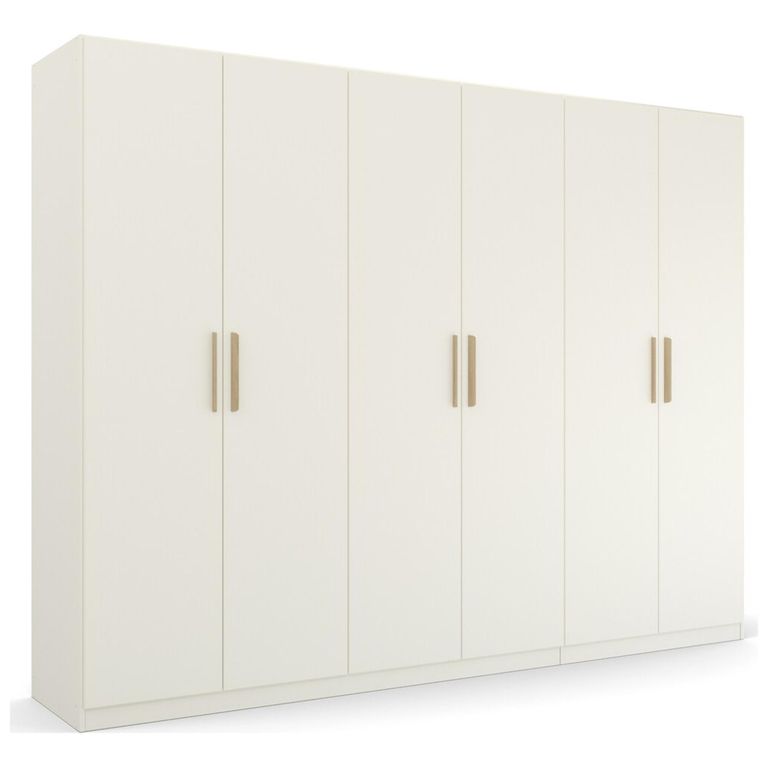 Rauch Skandi 271cm 6 Door Wardrobe - Alpine White
