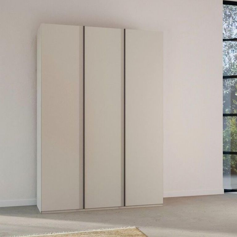 Rauch Skat Meridian 151cm 3 Door Wardrobe - Silk Grey
