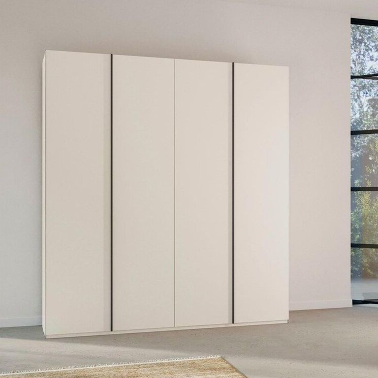 Rauch Skat Meridian 201cm 4 Door Wardrobe - Alpine White